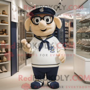 Navy Champagne Maskottchen...