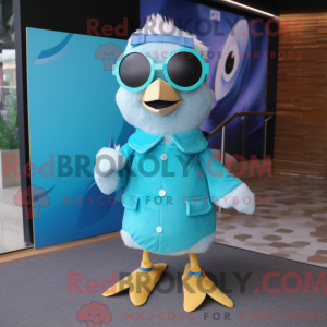 Postava maskota Cyan...