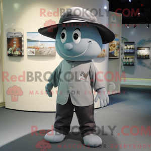 Gray Ray mascot costume...