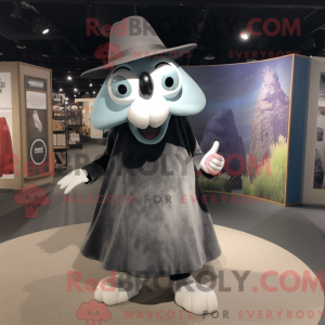 Maskotdraktfigura Grey Ray...