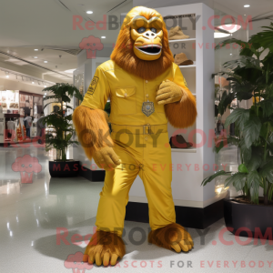 Máscara Gull Orangutang com...