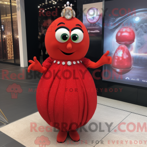 Red Shakshuka mascot...