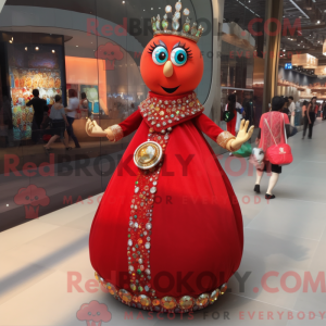 Rød Shakshuka maskot...