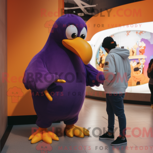 Purple Toucan mascot...
