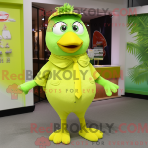 Lime Green Canarische...