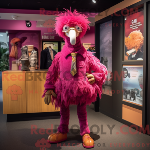 Magenta Struisvogel...