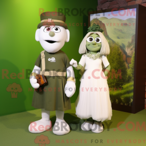 Costume de mascotte d Olive...
