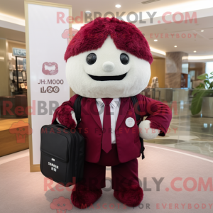 Maroon Dim Sum maskot...