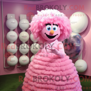 Roze golfbal...
