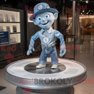 Silver Plate Spinner maskot...