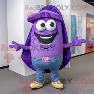 Postava maskota Purple...