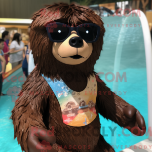 Disfraz de mascota del oso...