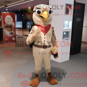 Disfraz de mascota Falcon...