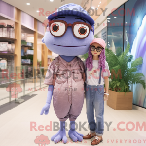 Lavendel laks maskot...