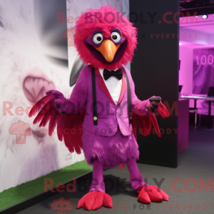 Magenta Harpy mascot...