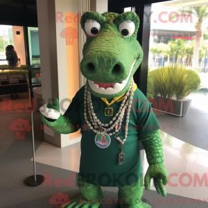 Groene krokodil...