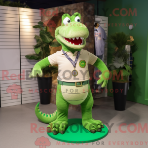 Groene krokodil...
