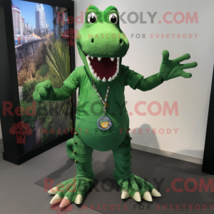 Groene krokodil...