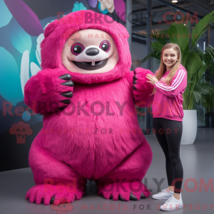 Postava maskota Magenta...
