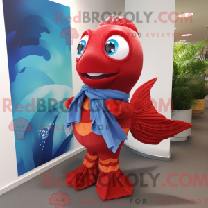 Postava maskota Red Betta...