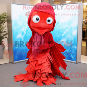 Maskotdraktfigurat Red...