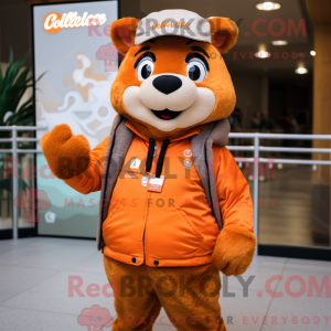 Orange Alliance maskot...
