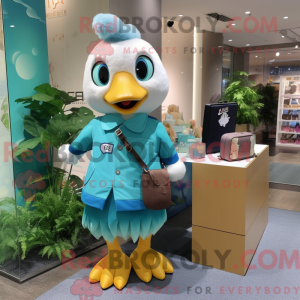 Máscara Cyan Gosling com...