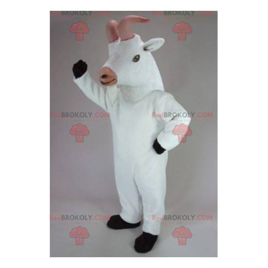 Goat goat mascot goat white goat - Redbrokoly.com
