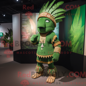 Grønn Chief máscara com...