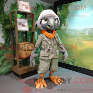 Gray Mandarin mascot...