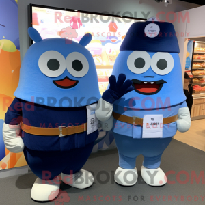 Disfraz de mascota Navy...