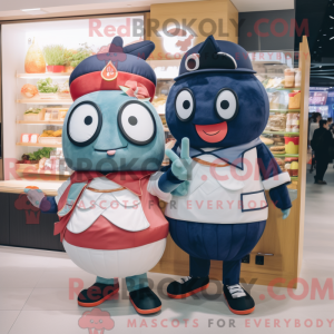 Costume mascotte de Sushi...