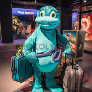 Turkis Anaconda maskot...