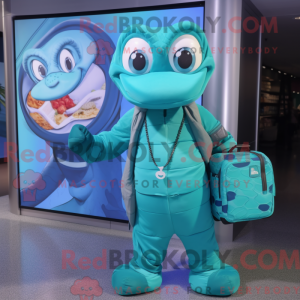 Turkis Anaconda maskot...