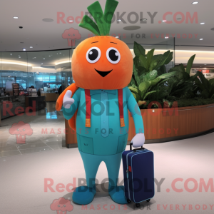 Costume mascotte de carotte...