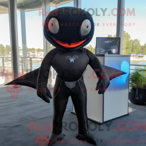 Black Manta Ray...