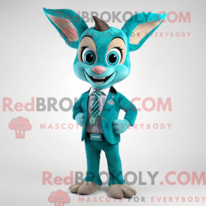 Turquoise Gazelle mascot...