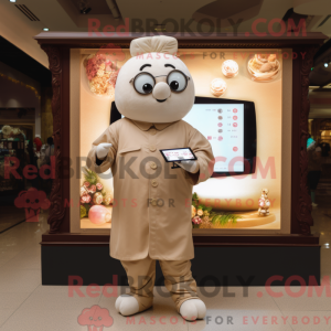 Tan Dim Sum maskot kostume...