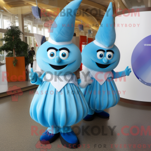 Disfraz de mascota Sky Blue...