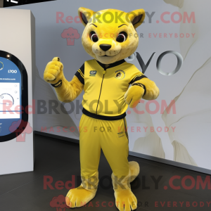 Disfraz de mascota Puma...
