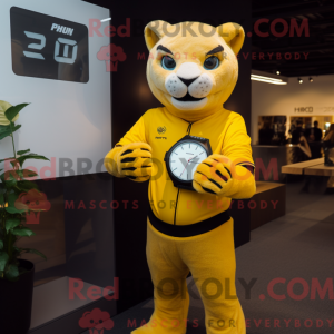 Personaggio mascotte Puma...
