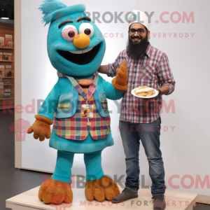 Turquoise Biryani mascot...