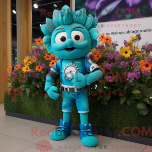 Disfraz de mascota de ramo...
