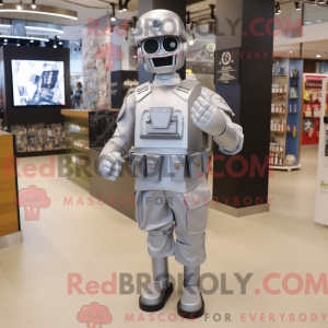 Silver Army Soldier...