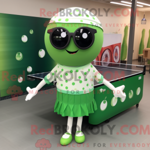 Green Ping Pong Table...