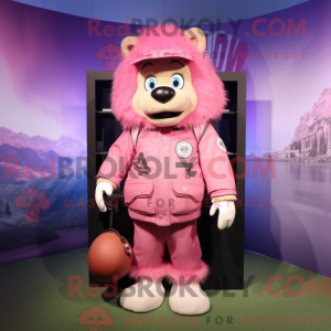 Pink American Football...