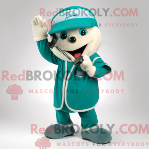 Máscara de proteção Teal...