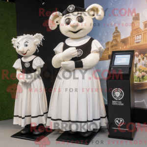 White Guinness mascot...