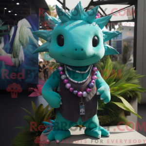Disfraz de mascota Teal...