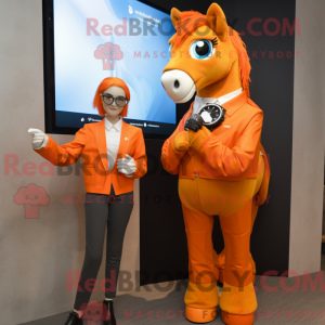 Disfraz de mascota Orange...